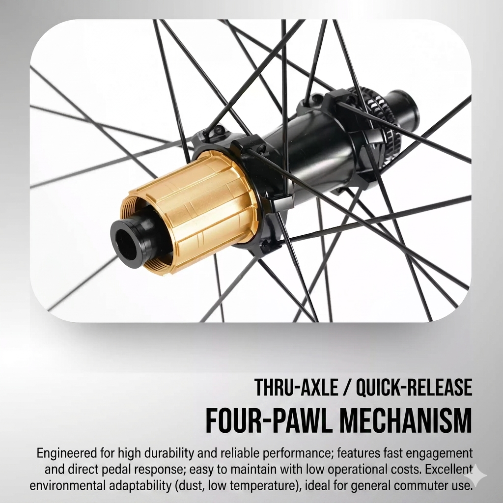 Apex S1 Kinetic Aero Carbon Wheelset — 1380g (Thru-Axle / Center Lock / HG)