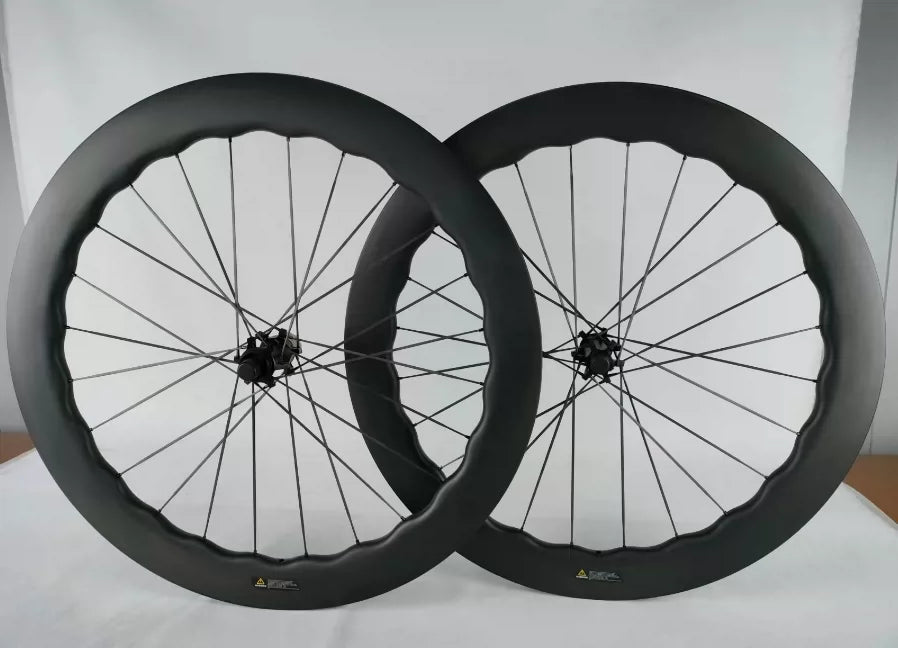 Telser Pro-series Carbon Road Wheelset - 700c Disc Brake Aero