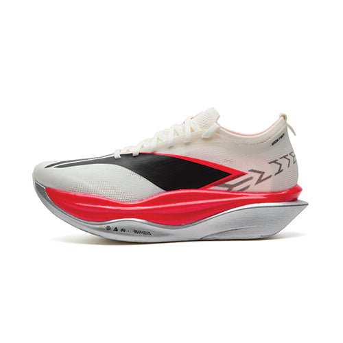 LI-NING UNISEX FEI DIAN 6.0 ELITE RACING RUNNING SHOES - CHAMPAGNE WHITE - ARMW001-5