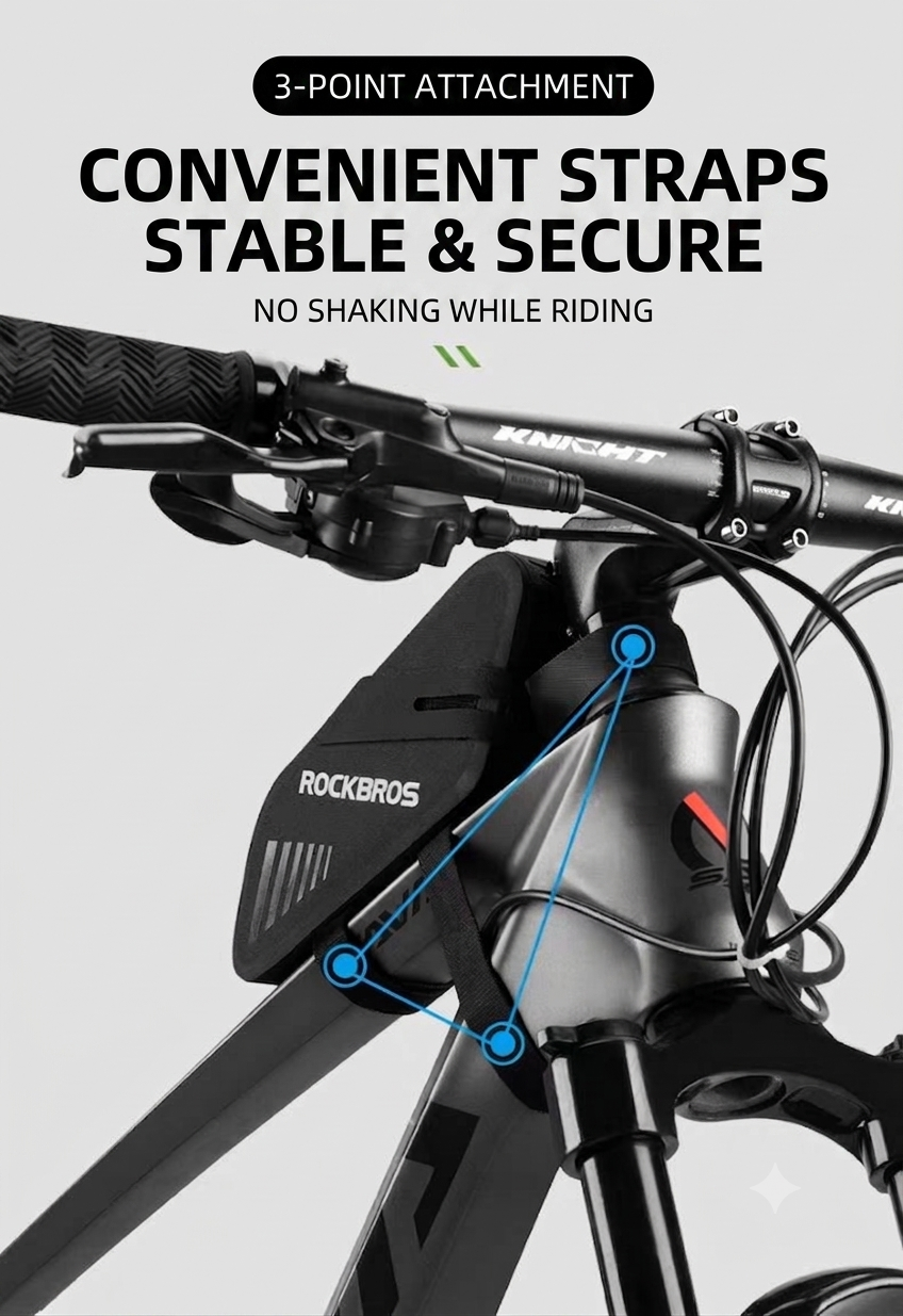 ROCKBROS Convertible Cycling Storage Pod