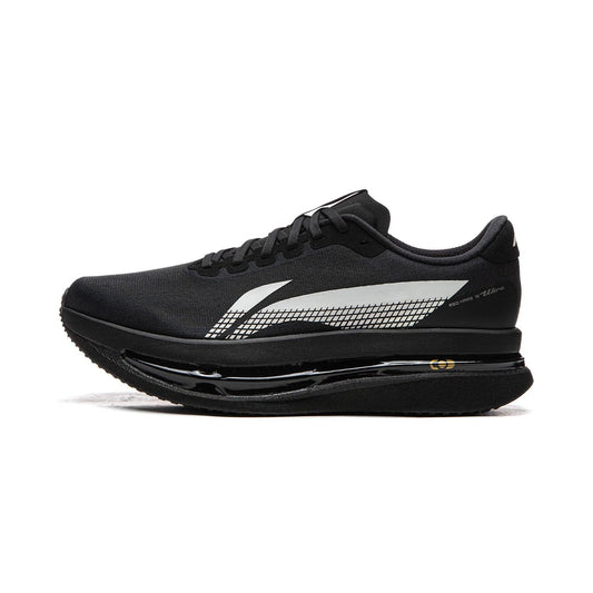 LI-NING MEN'S RED HARE 9 ULTRA RUNNING SHOES - EXTRACTION BLACK - ARPW007-3