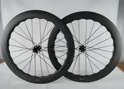 Telser Pro-series Carbon Road Wheelset - 700c Disc Brake Aero